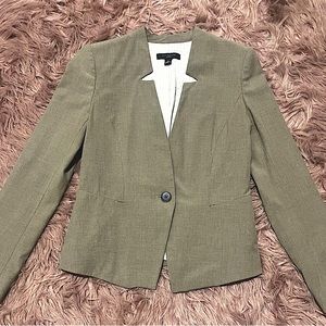 Grey/Tan Ann Taylor blazer